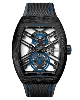Часы Franck Muller Vanguard Tourbillon V45-T-SQT-CARBON-BL