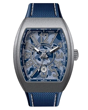Часы Franck Muller Vanguard Camouflage V45-SC-DT-CAMOU-TTMC-BL