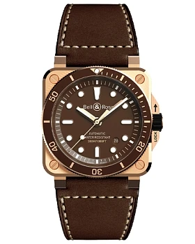 Часы Bell & Ross Instruments Diver BR0392-D-BR-BR
