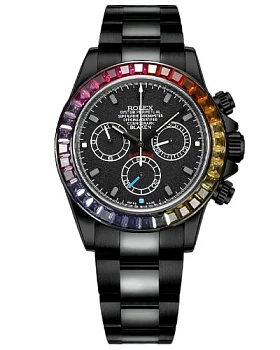 Часы Rolex Cosmograph Daytona Blaken Custom Rainbow