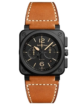 Часы Bell & Ross Instruments Chronograph BR0394-HERI-CE