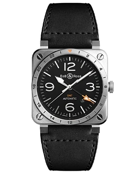 Часы Bell & Ross Instruments BR0393-GMT-ST