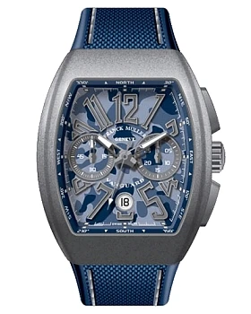 Часы Franck Muller Vanguard Camouflage Chronograph V45-CC-DT-CAMOU-TTMC-BL