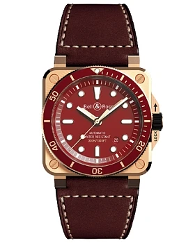 Часы Bell & Ross Instruments Diver BR0392-D-R-BR