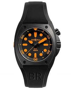 Часы Bell & Ross Marine BR0292-ORANGE-CA