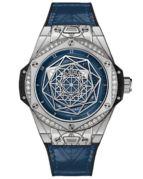 Часы Hublot Big Bang Sang Bleu One Click 465.SS.7179.VR.1204
