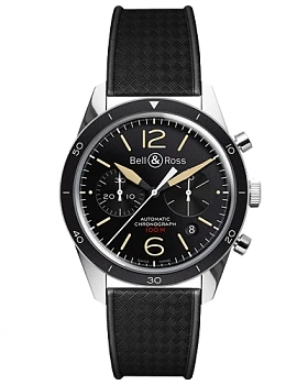 Часы Bell & Ross Vintage Chronograph BRV126-ST-HER/SRB