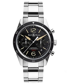 Часы Bell & Ross Vintage Chronograph BRV126-ST-HER/SST