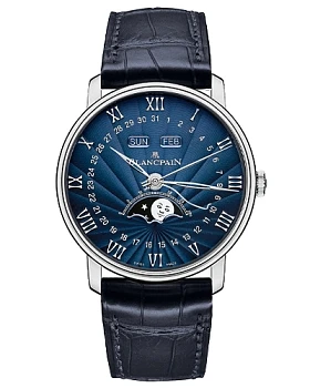 Часы Blancpain Villeret Quantieme Complet 6654-1529-55B