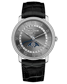 Часы Blancpain Villeret Quantieme Complet 6654-1113-55B
