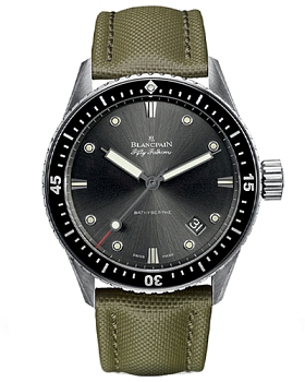 Часы Blancpain Fifty Fathoms Bathyscaphe 5000-1110-K52A