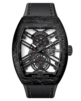 Часы Franck Muller Vanguard Tourbillon V45-T-SQT-CARBON-NR