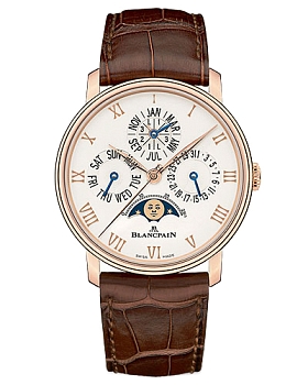 Часы Blancpain Villeret Quantieme Perpetuel 6656-3642-55B