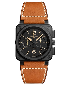 Часы Bell & Ross Instruments Chronograph BR0394-HERI-CE