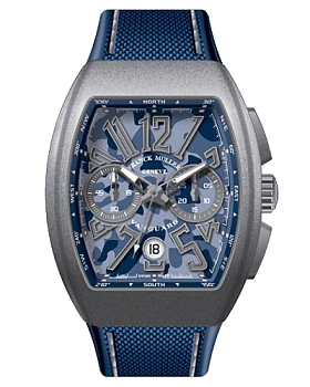 Часы Franck Muller Vanguard Camouflage Chronograph V45-CC-DT-CAMOU-TTMC-BL
