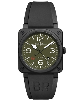 Часы Bell & Ross Instruments BR0392-MIL-CE