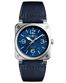 Часы Bell & Ross Instruments BR0392-BLU-ST