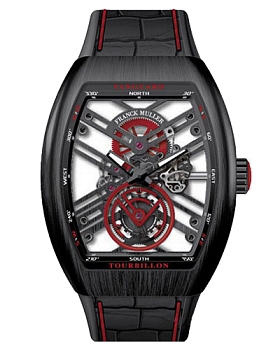 Часы Franck Muller Vanguard Tourbillon V45-T-SQT-TTNRBR-ER