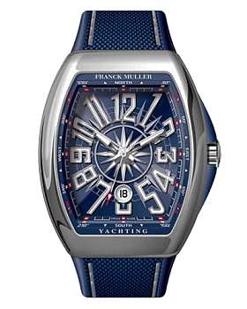 Часы Franck Muller Vanguard Yachting V45-SC-DT-YACHT-AC-BL