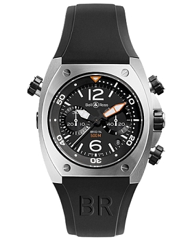 Часы Bell & Ross Marine Chronograph BR0294-CHR-BL-ST