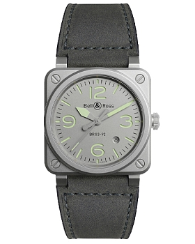 Часы Bell & Ross Instruments BR0392-GR-ST