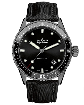 Часы Blancpain Fifty Fathoms Bathyscaphe 5000-0130-B52A