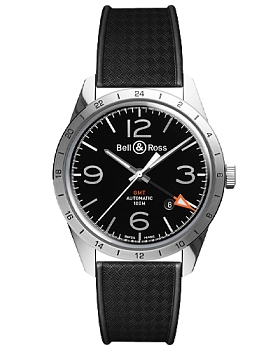 Часы Bell & Ross Vintage BRV123-BL-GMT/SRB