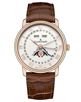 Часы Blancpain Villeret Quantieme Complet 6676-3642-55A