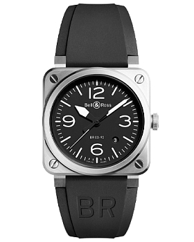 Часы Bell & Ross Instruments BR0392-BLC-ST