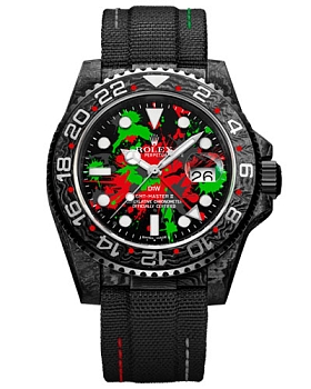 Часы Rolex GMT-Master II DiW Custom Carbon