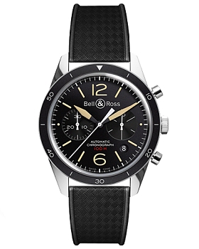 Часы Bell & Ross Vintage Chronograph BRV126-ST-HER/SRB