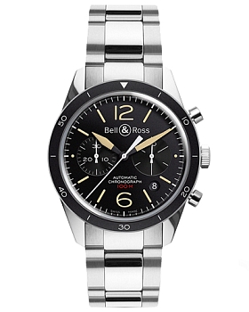 Часы Bell & Ross Vintage Chronograph BRV126-ST-HER/SST