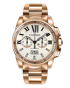 Часы Cartier Calibre Chronograph W7100047