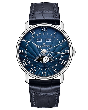 Часы Blancpain Villeret Quantieme Complet 6654-1529-55B